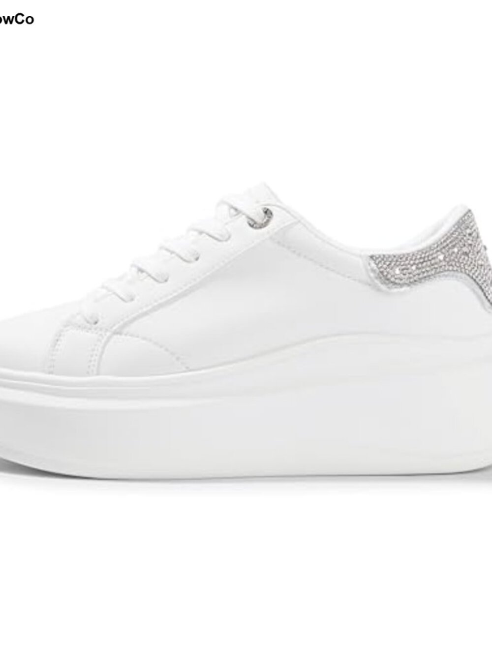 Platform Fashion Sneakers Thick Sole Lace-Up Casual Shoes